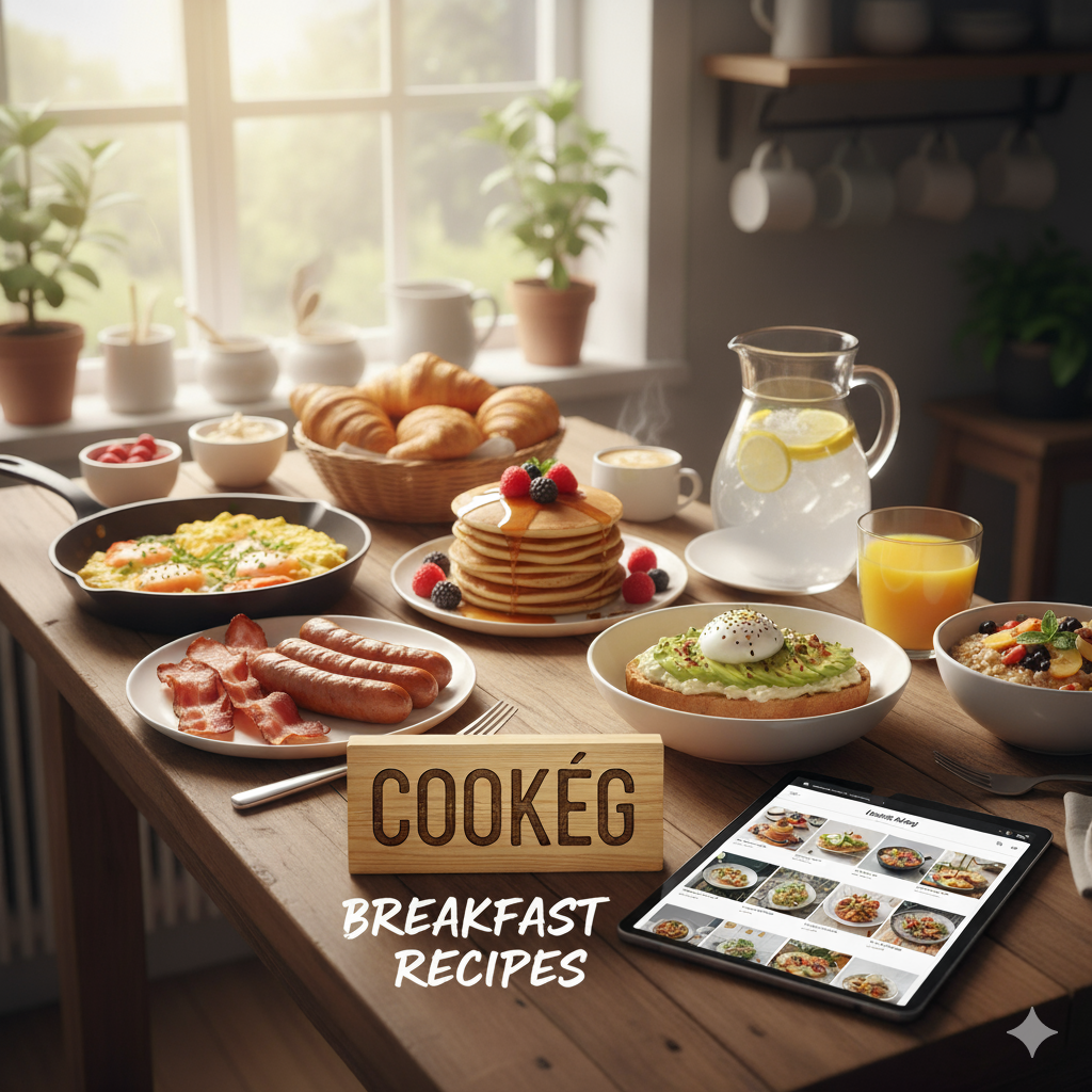 Delicious Breakfast Spread